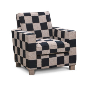 Caspian Club Chair - Check Mate