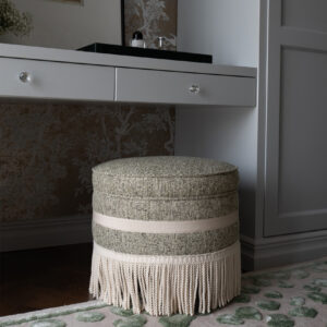 Laurent Pouf - Goya Fabric & Fringe
