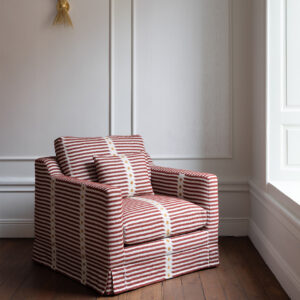 Orlando Lounge Chair - Oia Fabric & Skirt