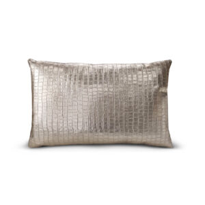 RIJD Pillow 60 x 40 cm - Embossed Gold Leather