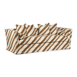 Steph Sofa - Slalom Camel - Skirting